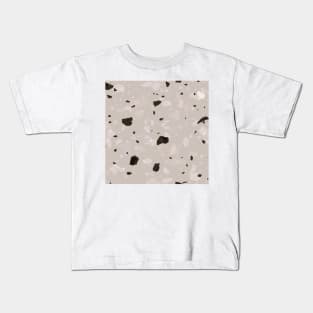 Terrazzo / Modern Neutrals Kids T-Shirt